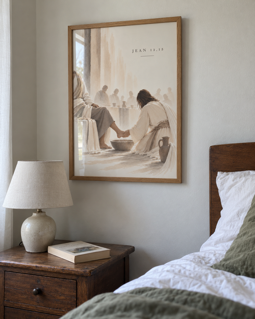 As I Have Done — John 13:15 Christian Wall Art Print