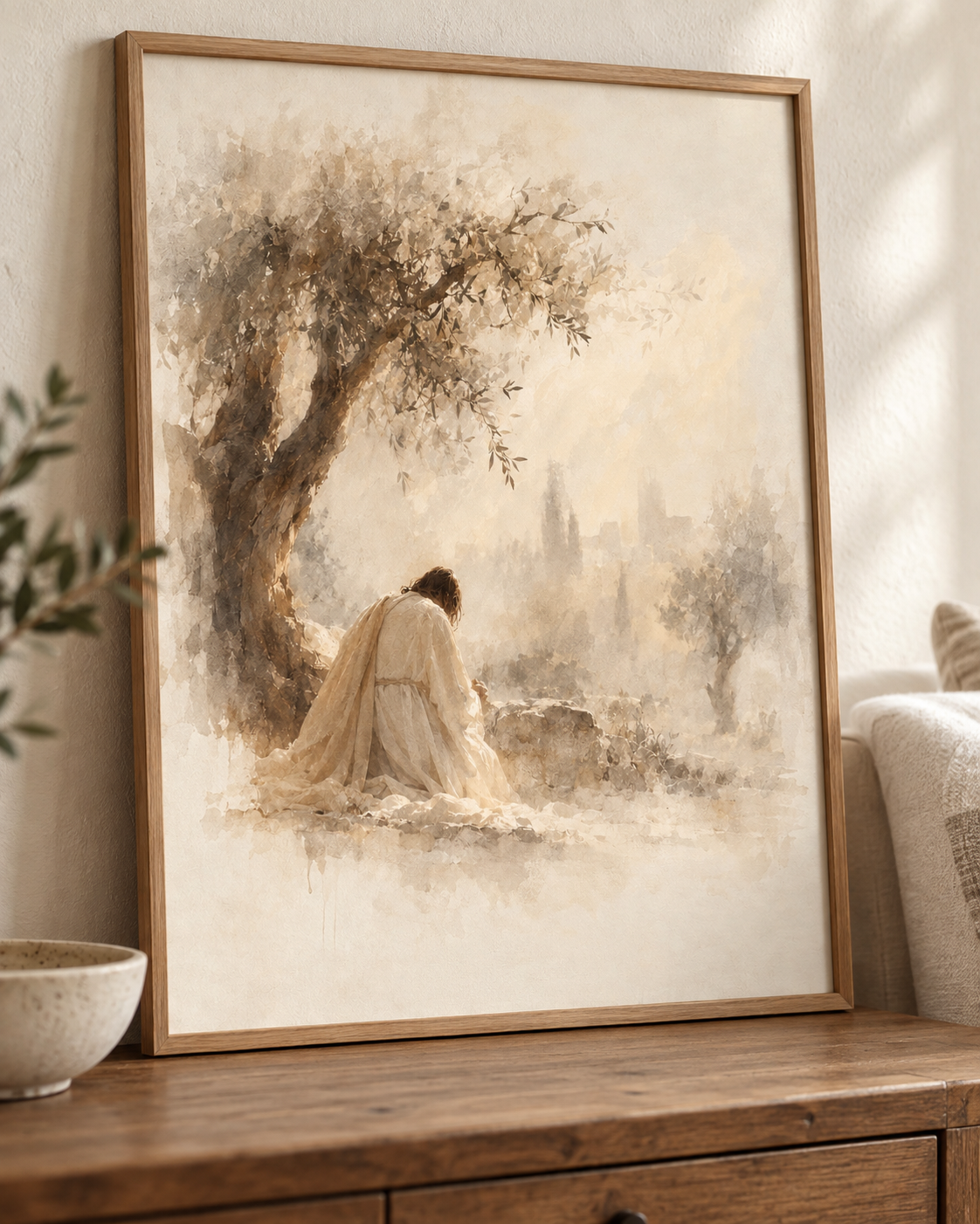 Gethsemane Jesus Christian Wall Poster | FIDAEM