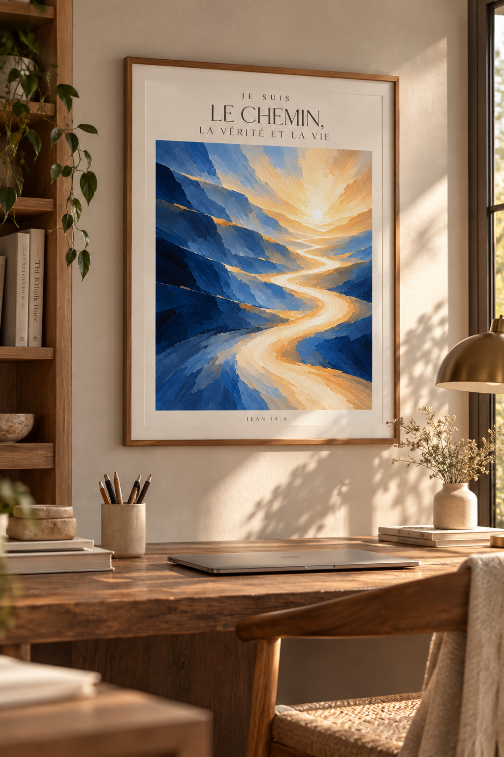 I Am the Way Christian Wall Art | John 14:6 | FIDAEM
